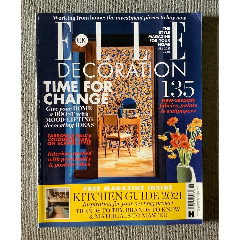 July 2010 Elle Decoration Style Magazine UK Edition April 2021 Kitchen Guide
